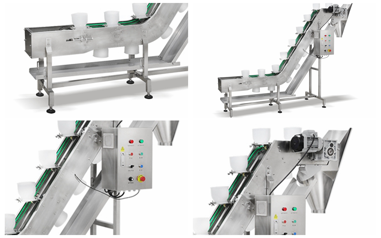 Bowl type conveyor for food