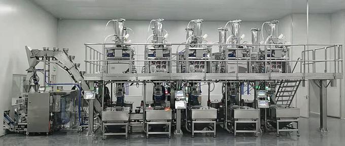 automatic weighing and packaging system