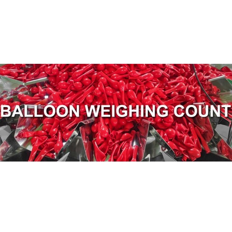 Multihead Weigher for Balloon Weighing