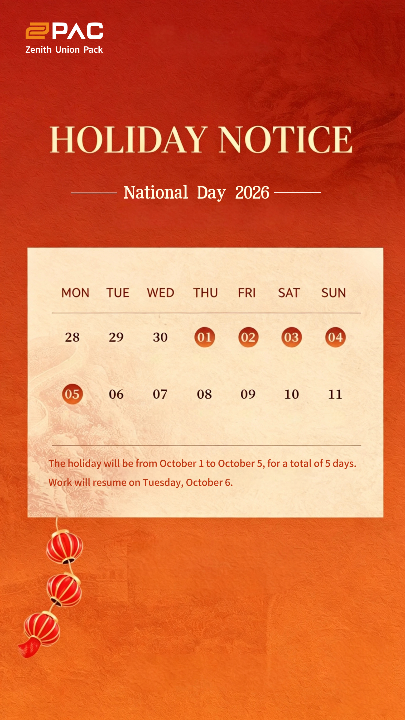 China's National Day