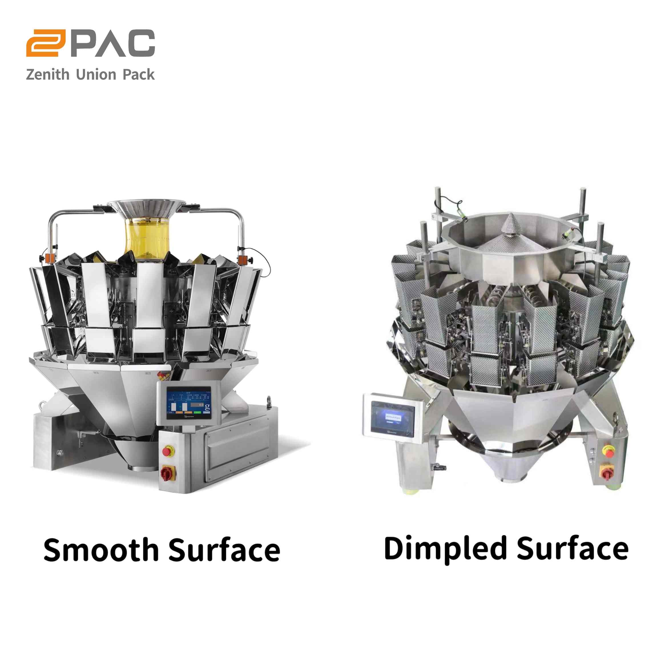 What is the Difference Between Dimpled Surface and Smooth Surface Material Buckets?