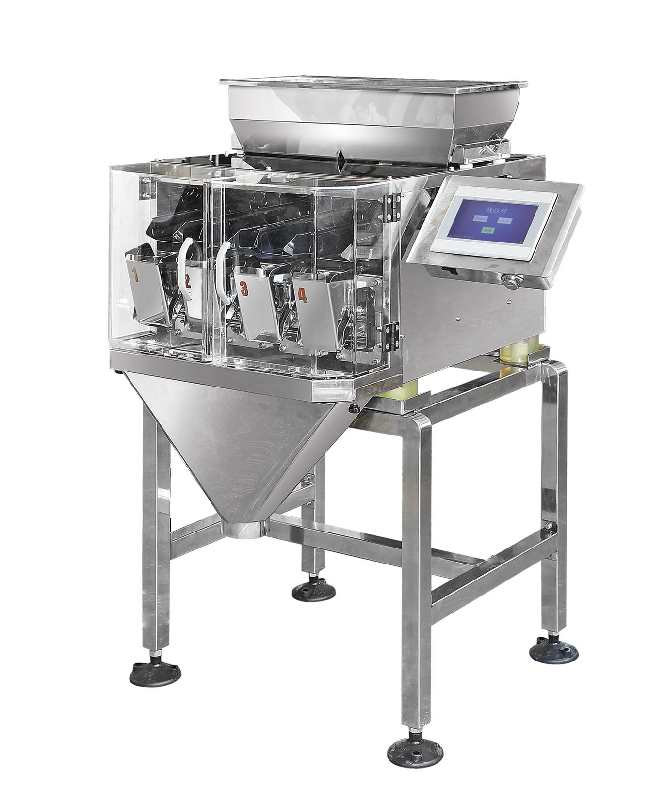 UUPAC 4-Head 0.5L High-Speed Linear Weigher: Compact, Accurate Solution for Mid-Volume Production Lines