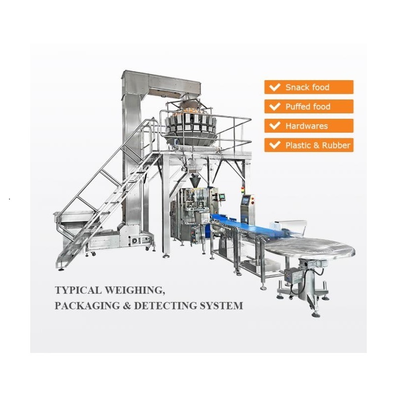 Designed for puffed snacks, precise without crushing--Multihead Weigher, protecting every crispy bite!